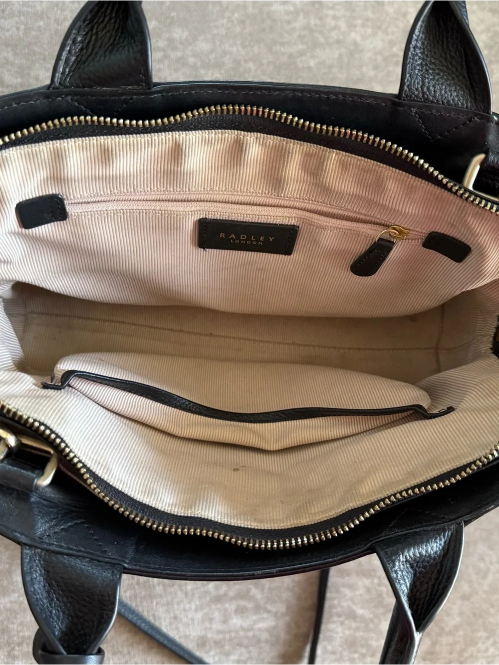 The Radley London Millbank Leather Grab Multiway Crossbody Handbag